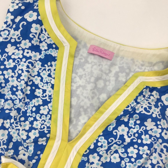 Lilly Pulitzer Reecey Dress Knotty Blue Whirlpool - Picture 5 of 8